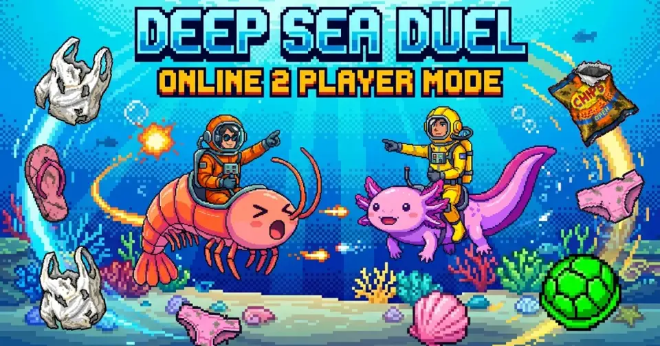 Cover for Deep Sea Duel