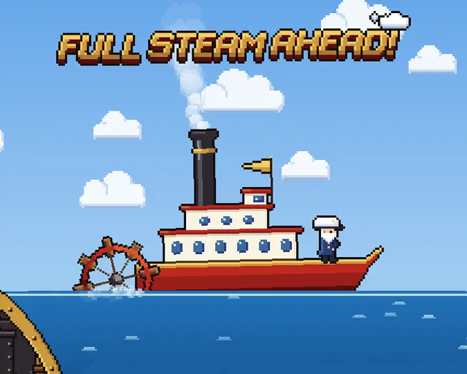 Cover image for Full Steam Ahead!