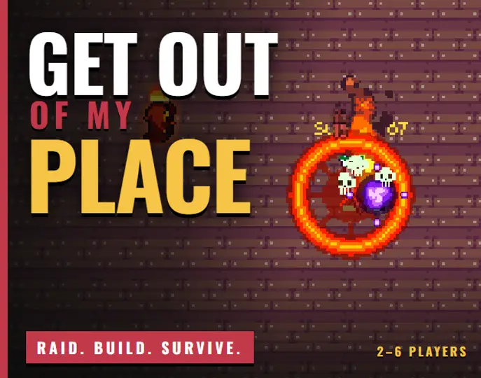 Cover for Get out of my place