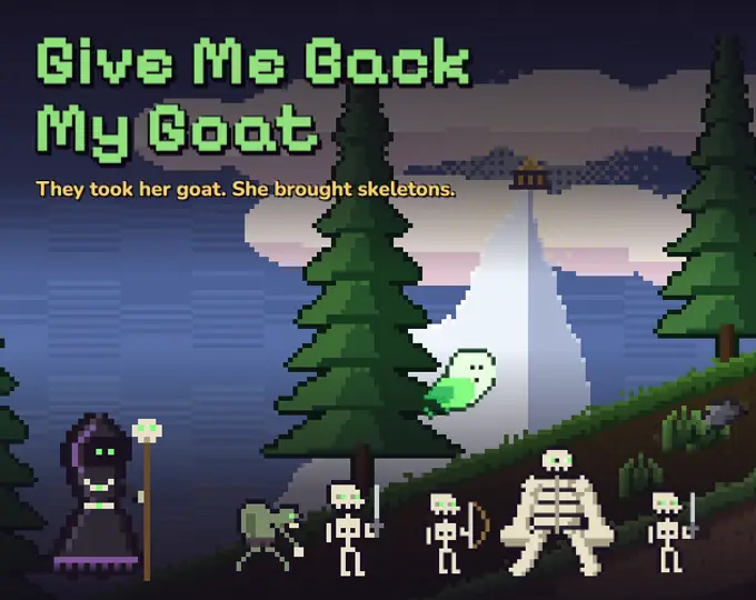 Cover image for Give Me Back My Goat!