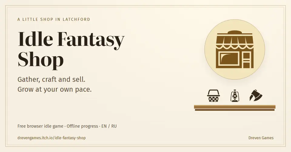 Cover for Idle Fantasy Shop