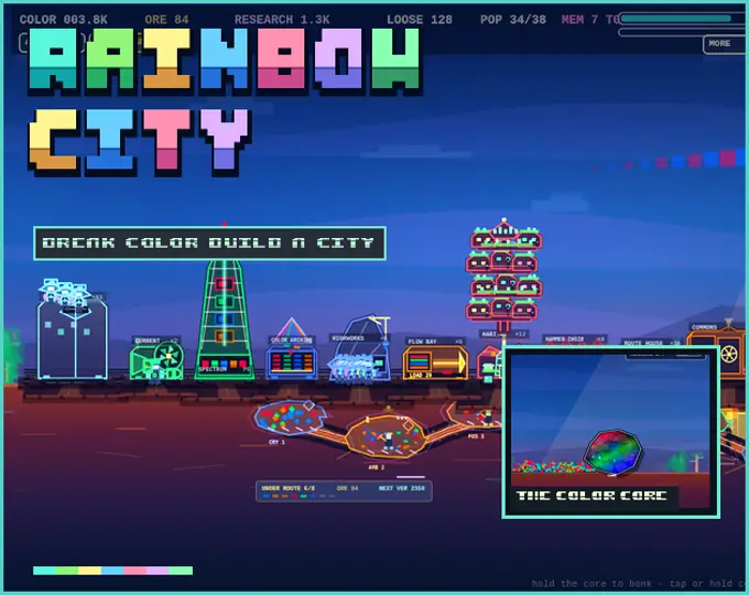 Cover image for Rainbow City