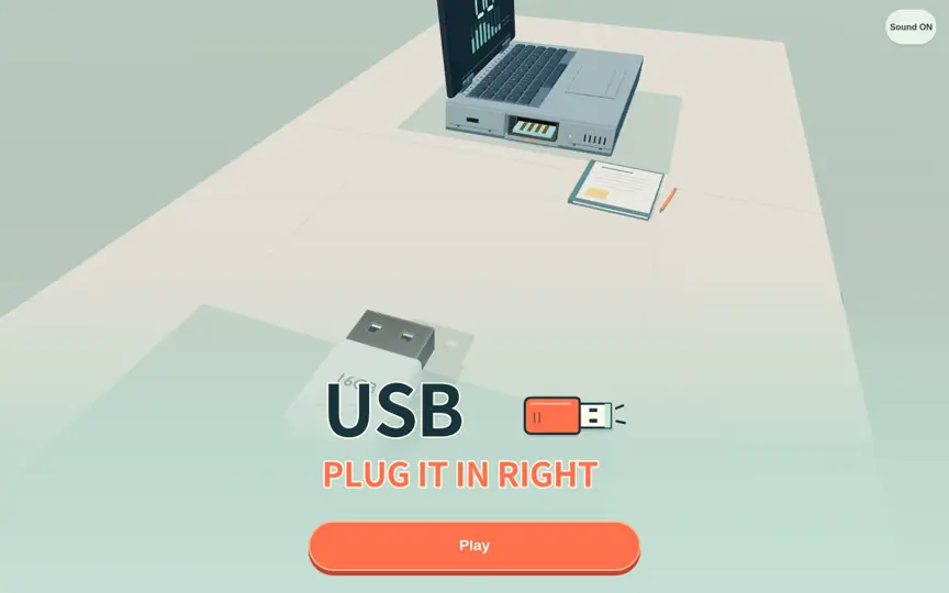Cover for USB: Plug It In Right