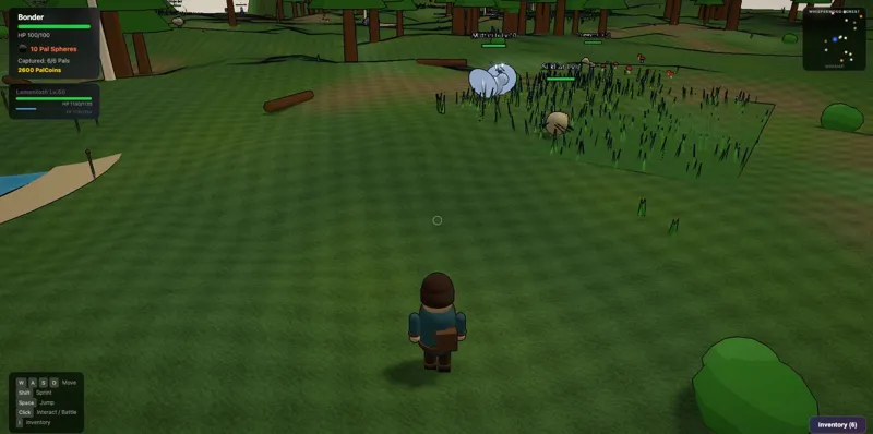 Screenshot of Aethermon