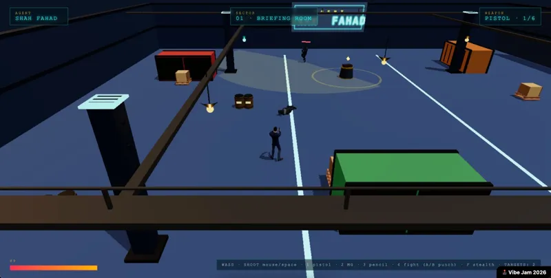 Screenshot of Agent Shah