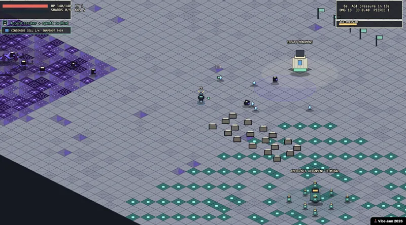 Screenshot of AGI: The Last Alignment