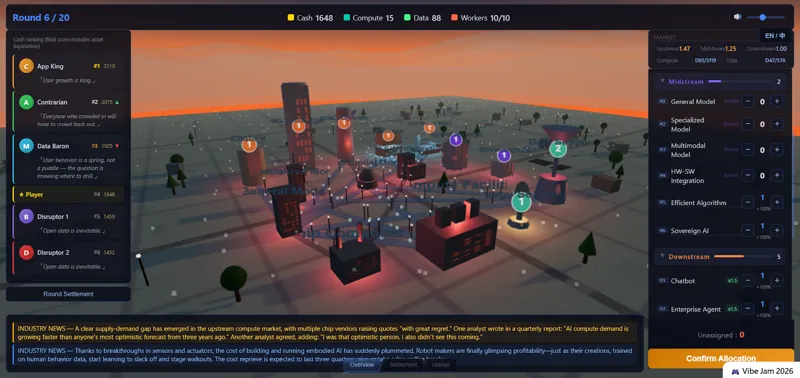 Screenshot of AI: UNDERCURRENT