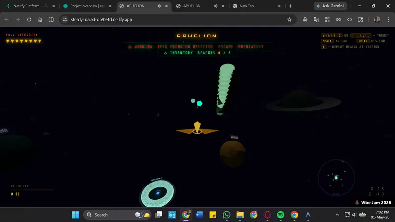 Screenshot of Aphelion