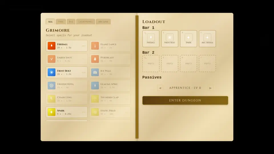 Screenshot of Arcanum