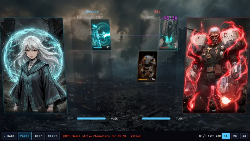 Screenshot of Ashen Throne