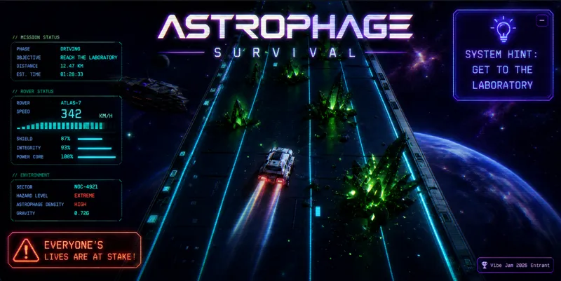 Screenshot of ASTROPHAGE : SURVIVAL