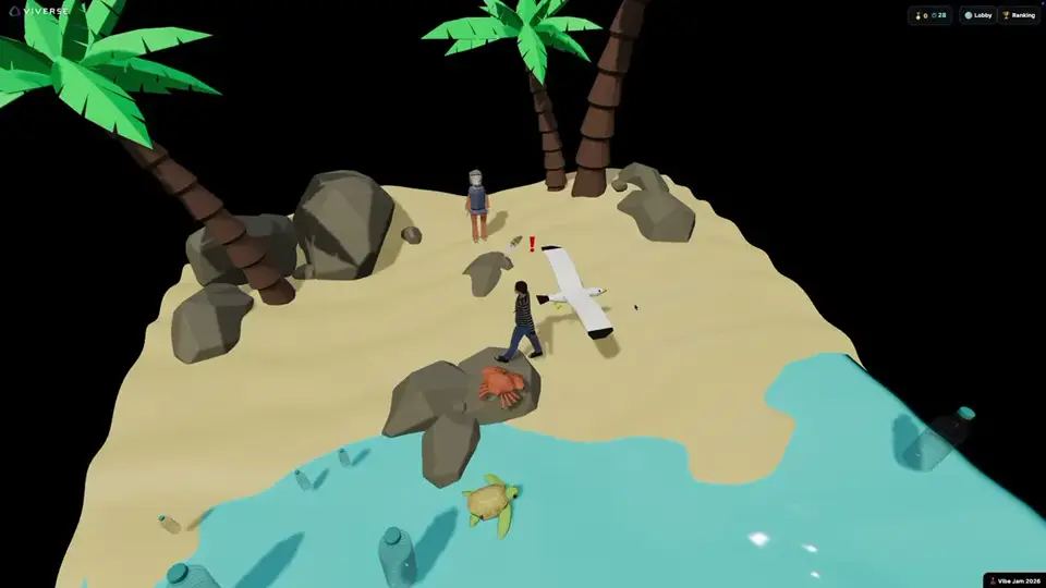 Screenshot of Beach Cleanup
