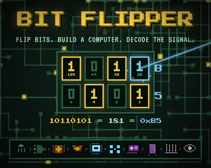Screenshot of Bit Flipper
