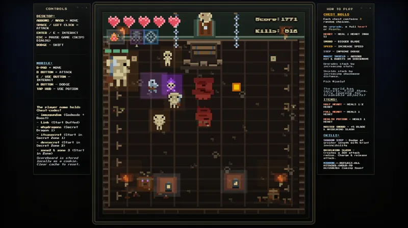 Screenshot of BoneCrawler