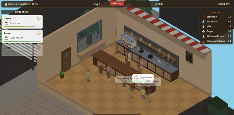 Screenshot of Brew Boss