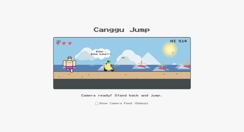 Screenshot of Canggu Jump