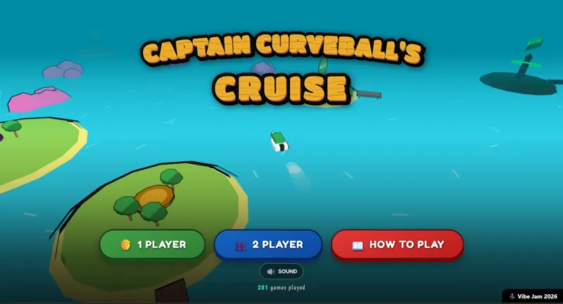 Screenshot of Captain Curveball's Cruise