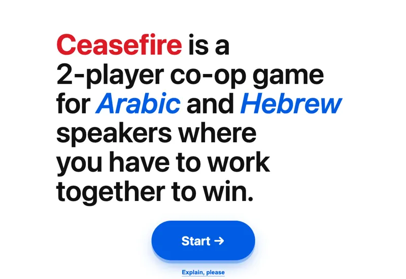 Screenshot of Ceasefire