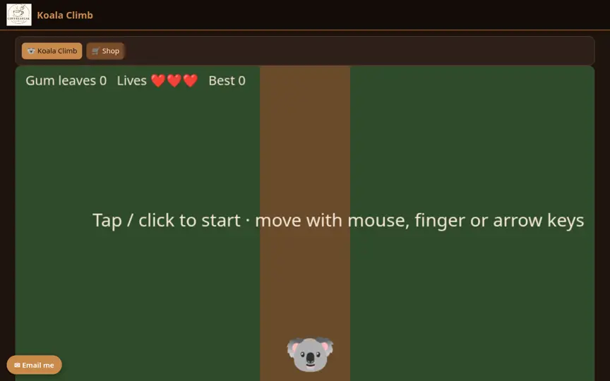 Screenshot of Coffeebreak Koala