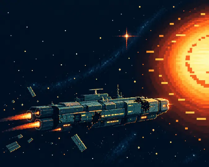 Screenshot of CORRIDORS: LAST SIGNAL