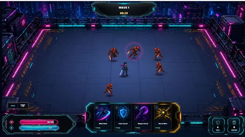 Screenshot of Cyberdeck Survival