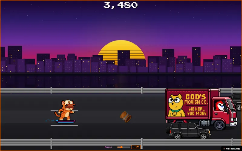 Screenshot of Cyclops: Highway Havoc!