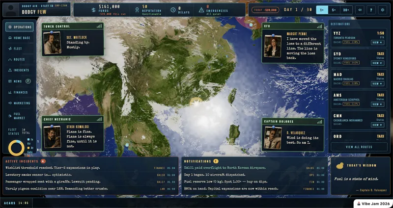 Screenshot of Dodgy Air