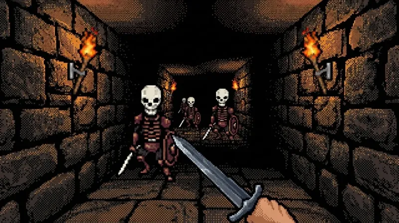 Screenshot of Dungeon Cast