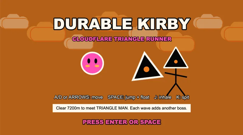 Screenshot of DurableKirby