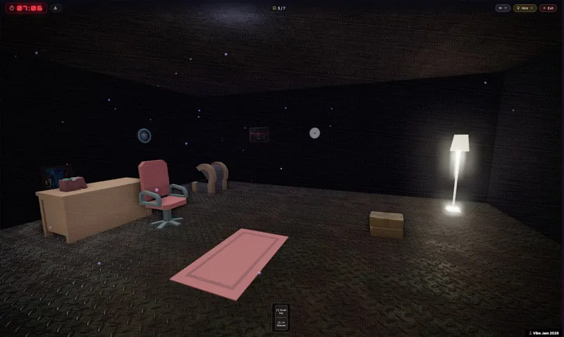 Screenshot of Escape Room