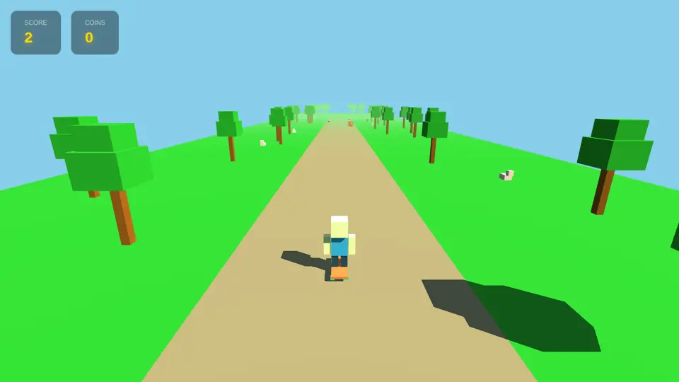 Screenshot of Forest Runner