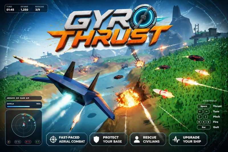 Screenshot of GyroThrust