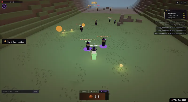 Screenshot of HexFire