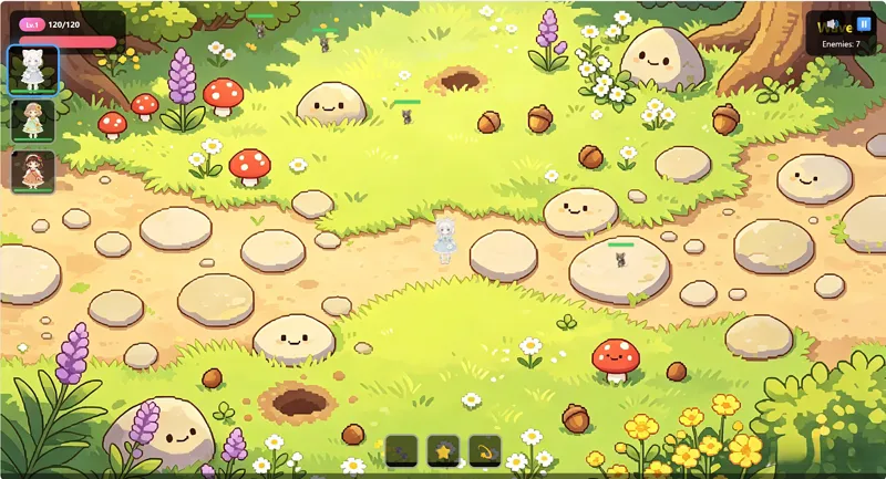 Screenshot of Kawaii chronicles