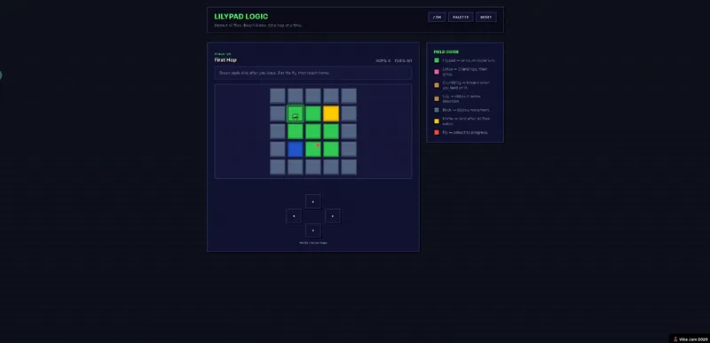 Screenshot of Lilypad Logic