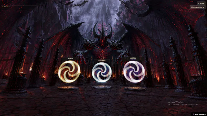 Screenshot of Magic Casters