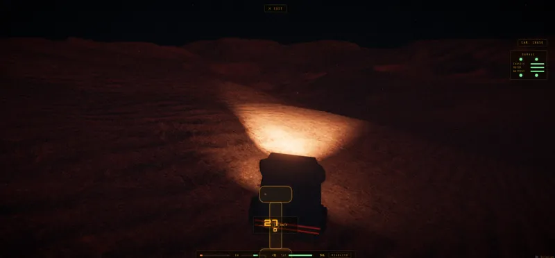 Screenshot of Mars Rally Championship