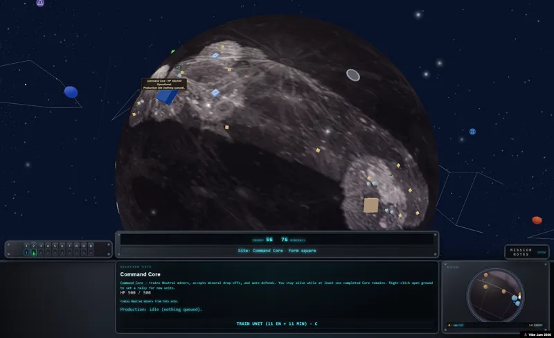Screenshot of Moonrise Empire