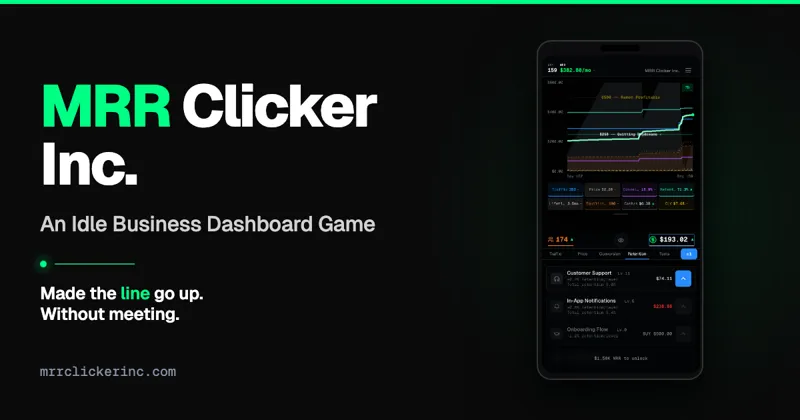 Screenshot of MRR Clicker Inc.