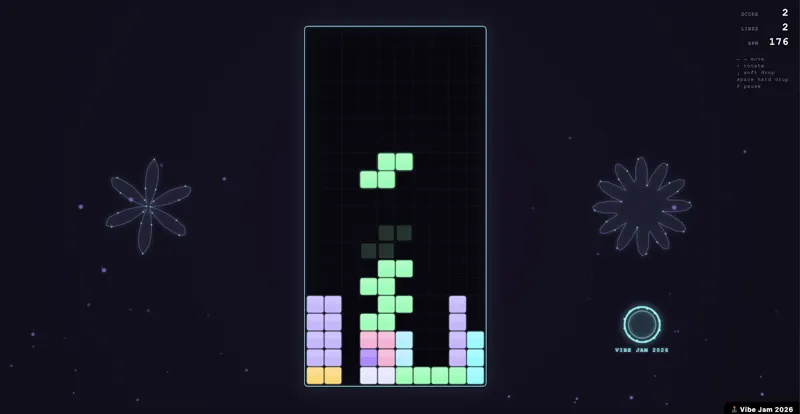Screenshot of MusicTetris
