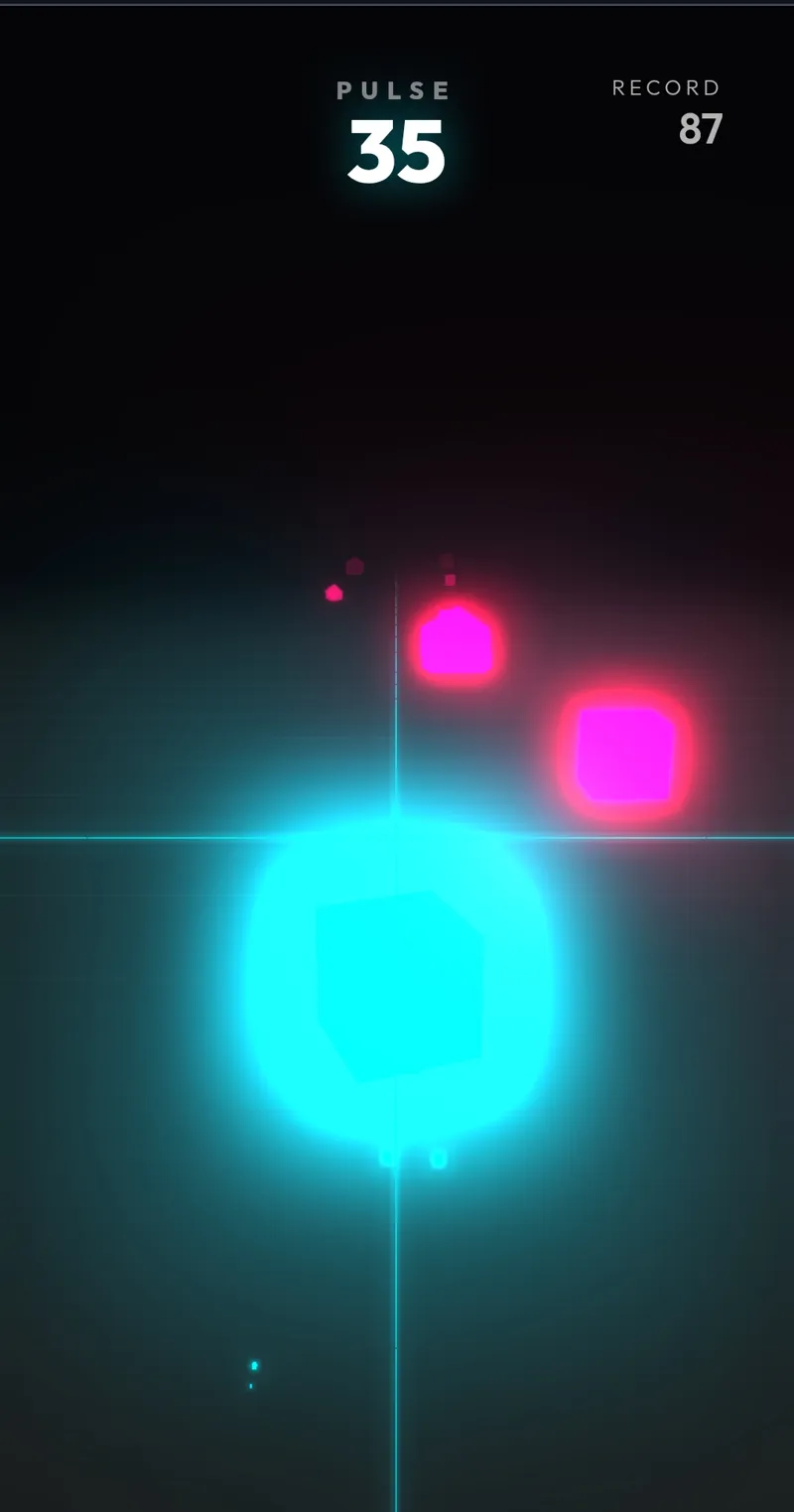 Screenshot of Neon runner
