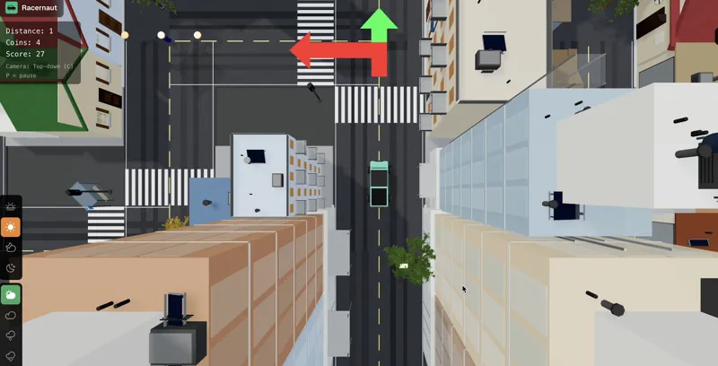 Screenshot of Racernaut