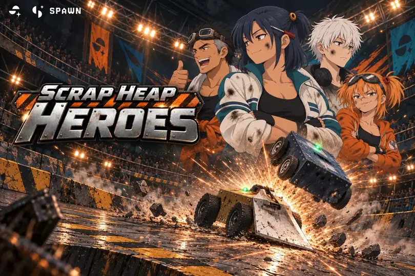 Screenshot of Scrap Heap Heroes v1692 on Spawn