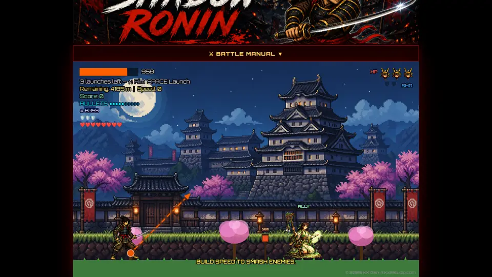 Screenshot of Shadow Ronin