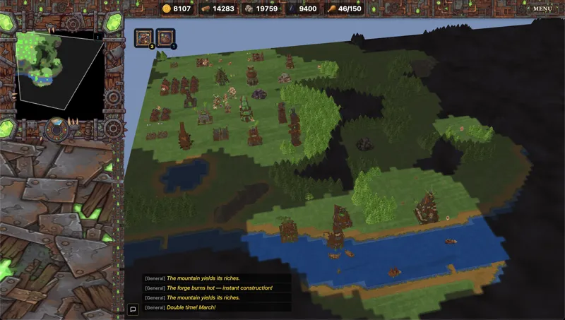 Screenshot of Shards of Stone