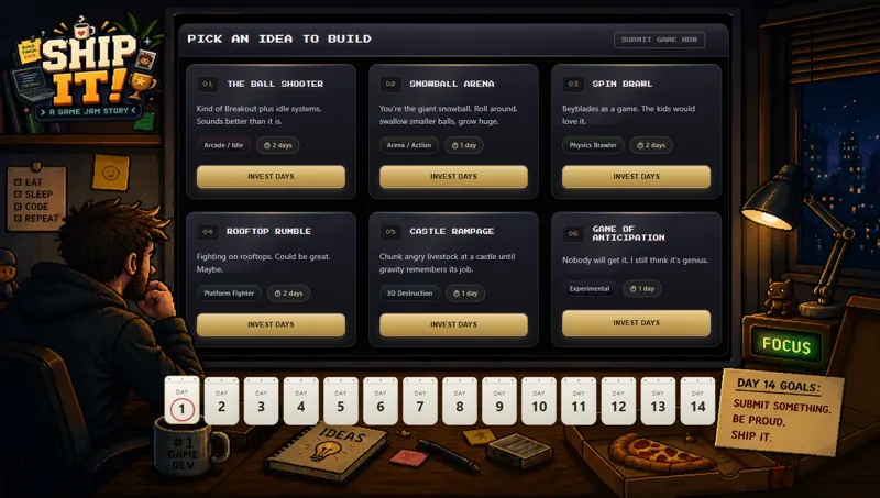 Screenshot of Ship It!