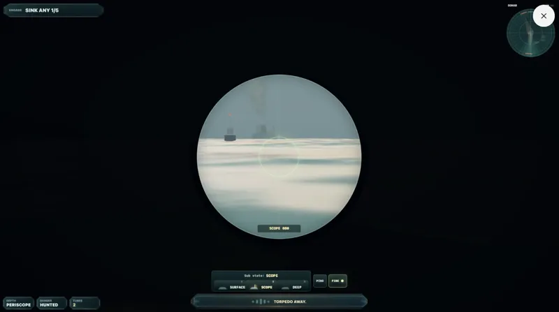 Screenshot of Silent Depth