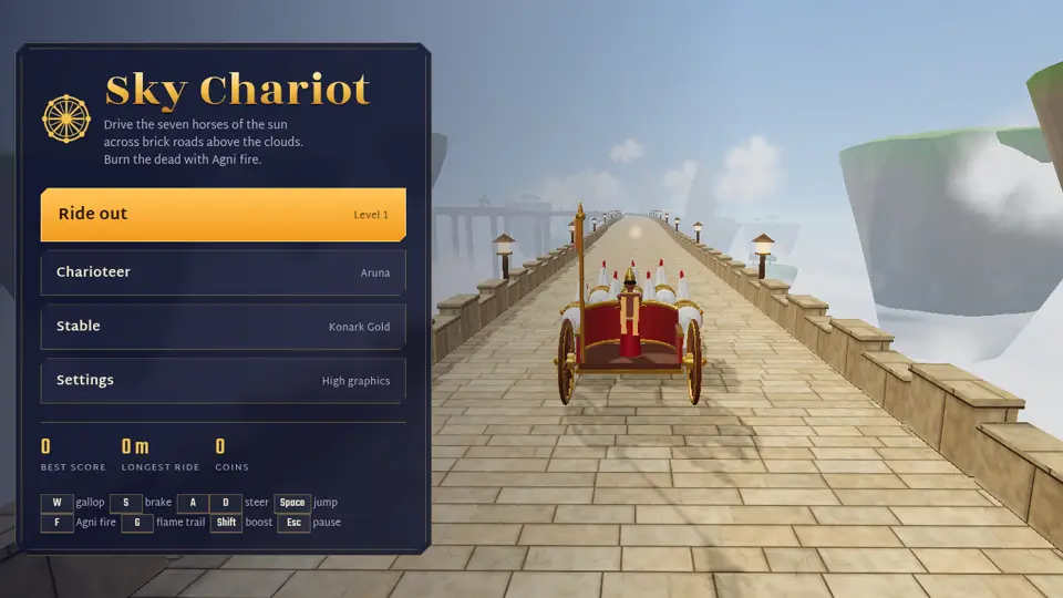 Screenshot of Sky Chariot