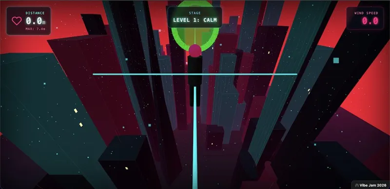 Screenshot of SKY WALKER
