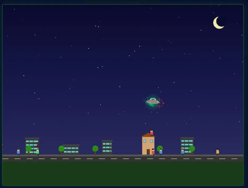 Screenshot of Skybeam Abduct